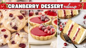 cranberry desserts