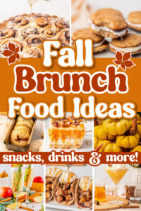 FALL BRUNCH FOOD IDEAS