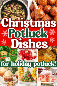 christmas potluck dishes