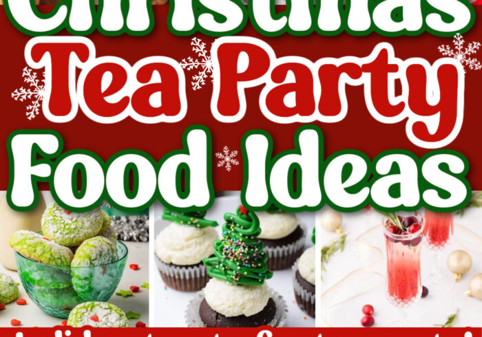 CHRISTMAS TEA PARTY FOOD IDEAS