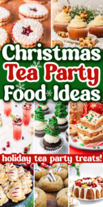 christmas tea party treats