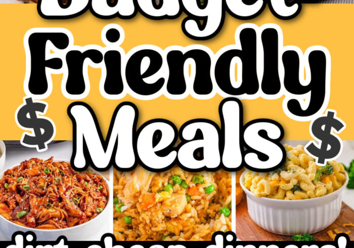 budget friendly dinners ideas