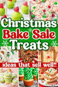 christmas bake sale desserts