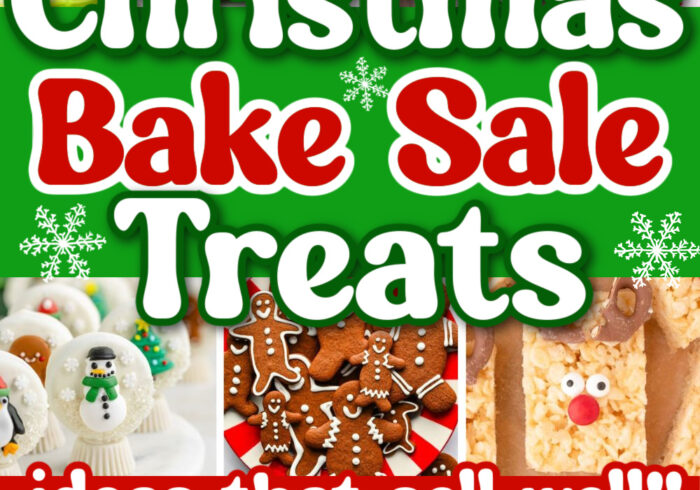 christmas bake sale desserts