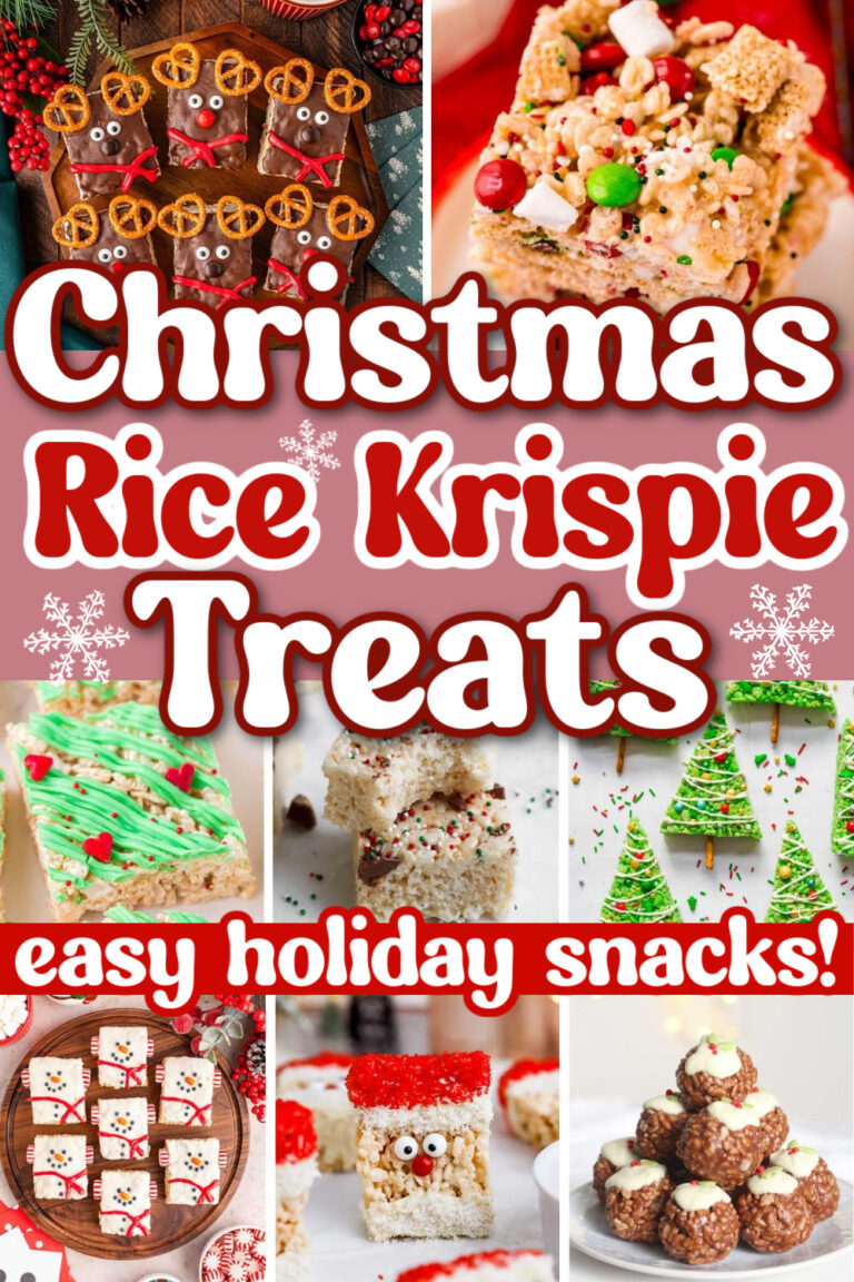 10 Christmas Rice Krispie Treats Recipes You'll Obsess Over - ZEN AND HONEY