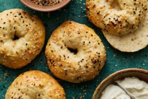 cottage cheese bagels