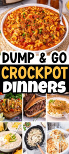 crockpot dump meals