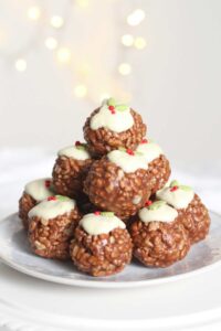 christmas rice krispie treats