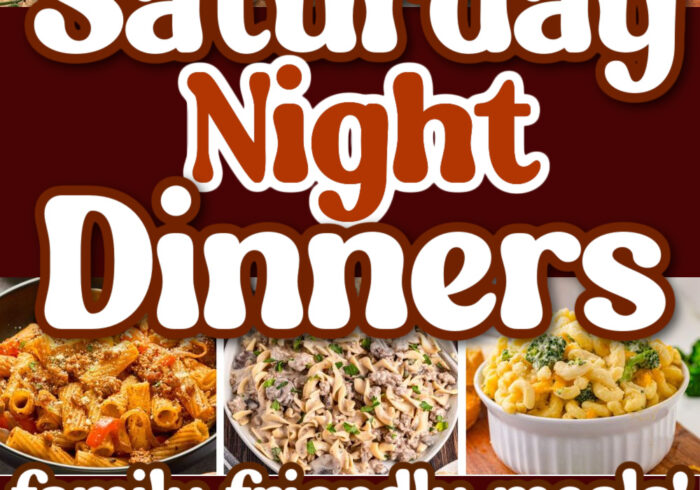 saturday night dinner ideas