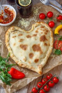 heart shaped food
