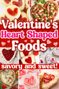 heart shaped food