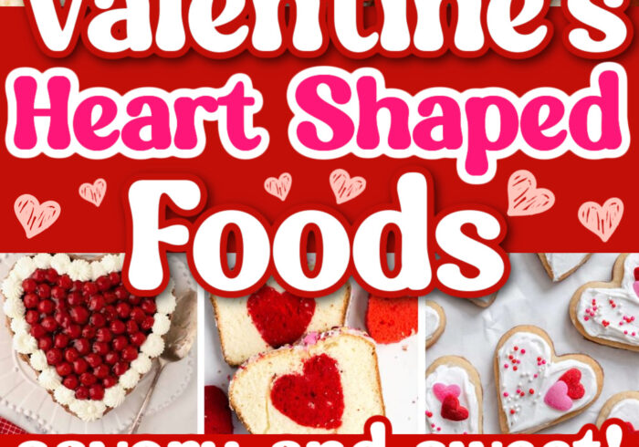 heart shaped food
