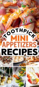 MINI TOOTHPICK APPETIZERS