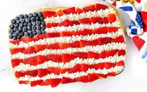 american flag desserts