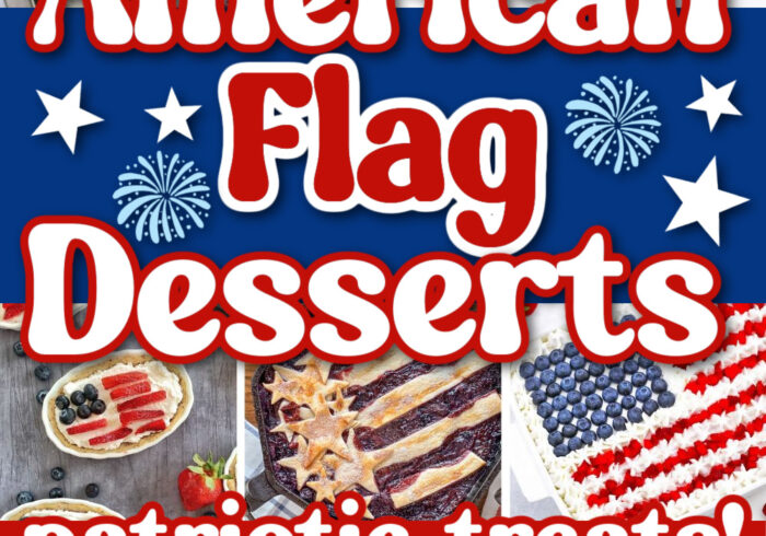 american flag desserts