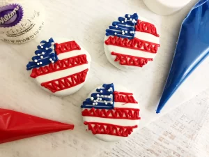 american flag desserts