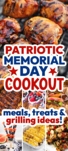 memorial day cookout meals