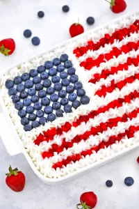 american flag desserts