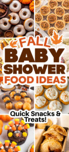 fall baby shower ideas