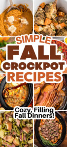 fall crock pot