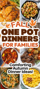 fall one pot recipes
