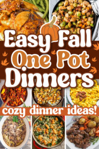 fall one pot recipes
