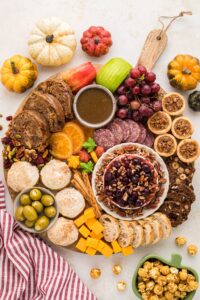 fall baby shower food ideas