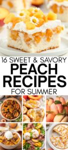 peach dessert recipes