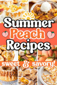 peach recipes