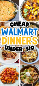 Cheap walmart meals