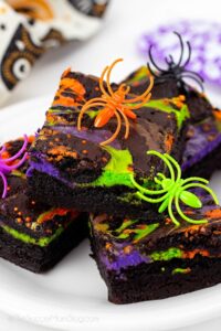 halloween brownies