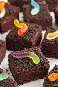 halloween brownies