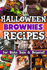halloween brownies
