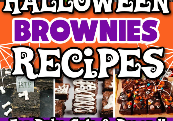 halloween brownies