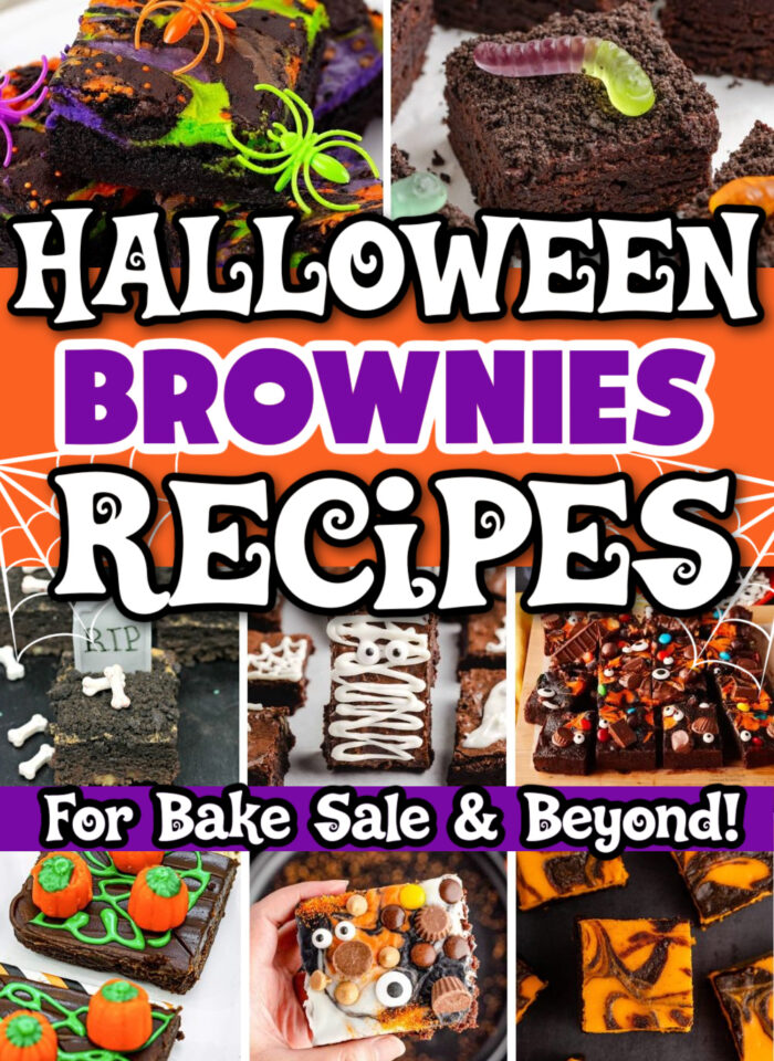 halloween brownies