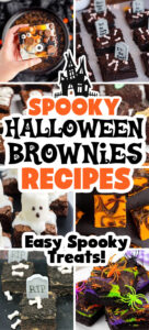 halloween brownies
