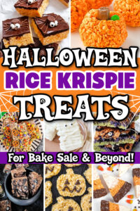 halloween rice krispie treats recipes