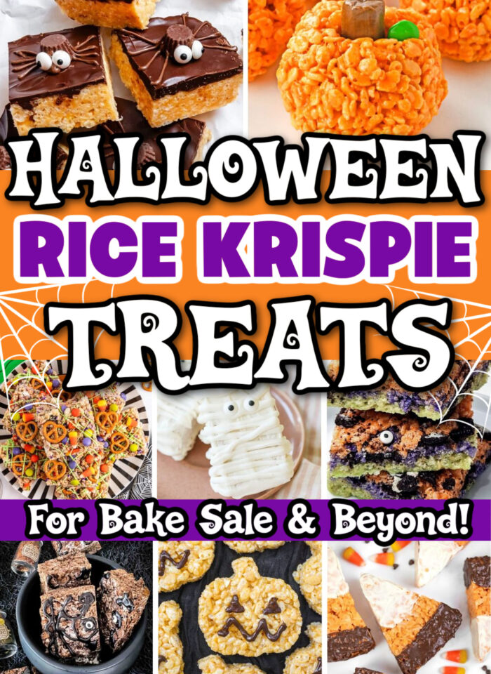halloween rice krispie treats recipes