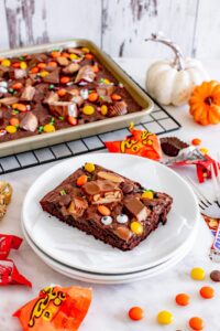 halloween brownies