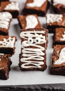 halloween brownies
