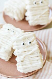 Halloween rice krispie treats
