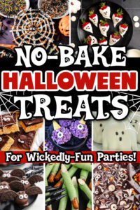 no bake halloween treats
