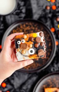 halloween brownies