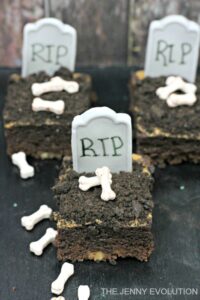 halloween brownies