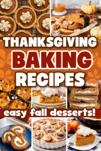 Thanksgiving baking recipes