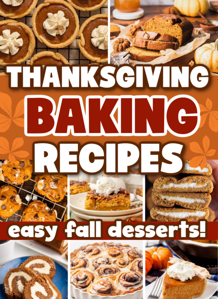 Thanksgiving baking recipes