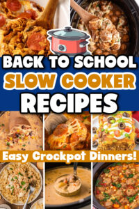 back to school slow cooker recipes