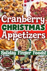 cranberry christmas appetizers
