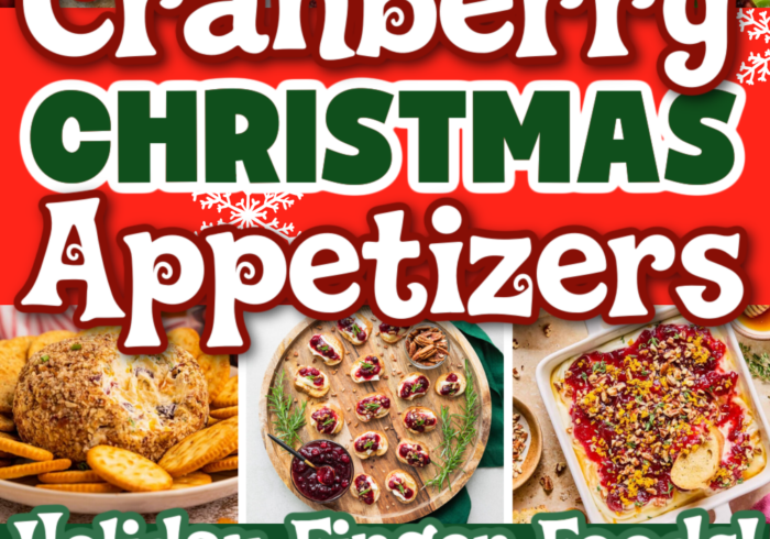 cranberry christmas appetizers