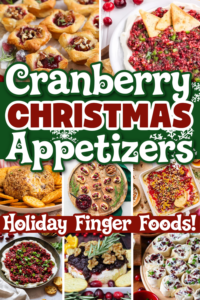 cranberry christmas appetizers copy